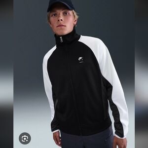 Air Poly Knit Full Zip Mens XL Jacket (Black/White/Anthracite) NEW!